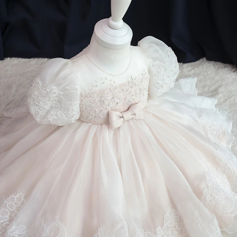 BAPTISM DRESSES BABY GIRL BIRTHDAY PARTY DRESSES TODDLER PROM DRESS FLOWER GIRL DRESSES