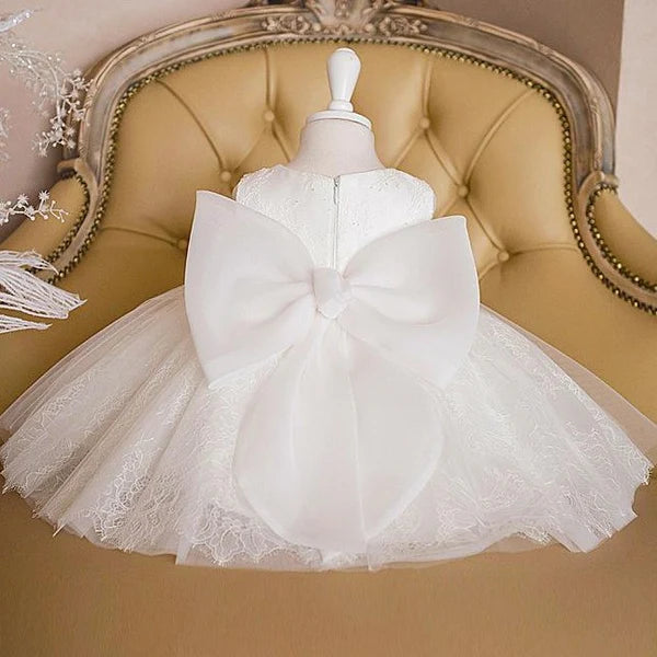 BAPTISM DRESSES BABY GIRL SUMMER WHITE EMBROIDERY FLOWER GIRL DRESS CHRISTENING DRESS