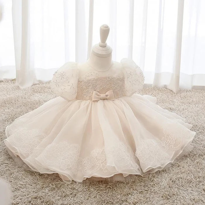 BAPTISM DRESSES BABY GIRL BIRTHDAY PARTY DRESSES TODDLER PROM DRESS FLOWER GIRL DRESSES