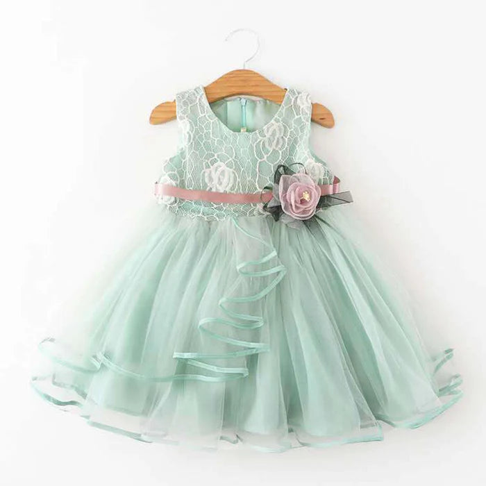 BABY GIRL BIRTHDAY PARTY DRESSES GIRL SUMMER CUTE FLOWER GIRL DRESS GIRLS PAGEANT DRESSES