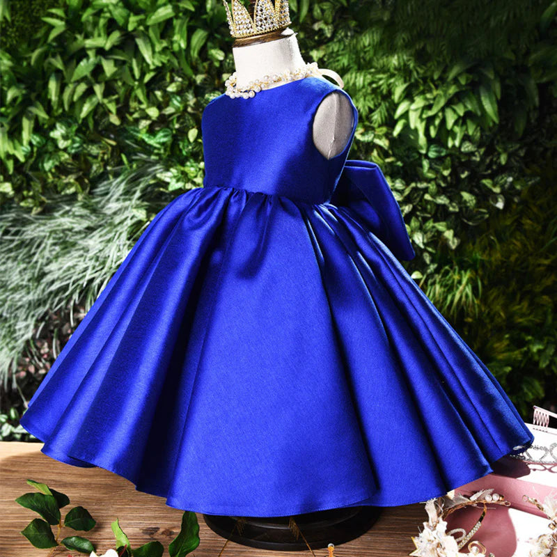 GIRL FORMAL PRINCESS DRESSES TODDLER VINTAGE ELEGANT PUFFY BIRTHDAY PARTY DRESS