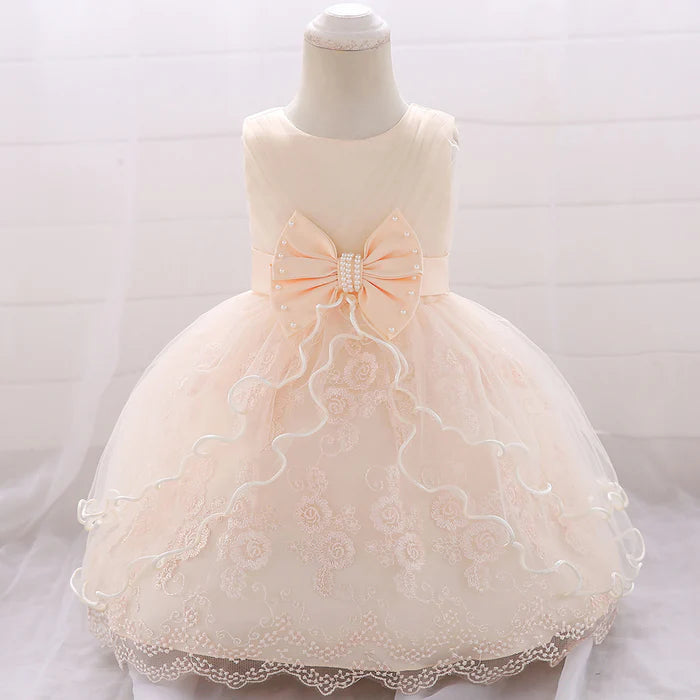 BABY GIRL CUTE FLOWER GIRL PUFFY PRINCESS PARTY DRESS BIRTHDAY PARTY DRESS