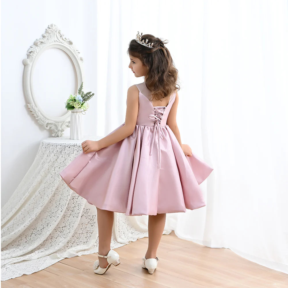 CC-970 3 To 9Years Old Girl Gorgeous Princess Party Dress For Kids Birthday