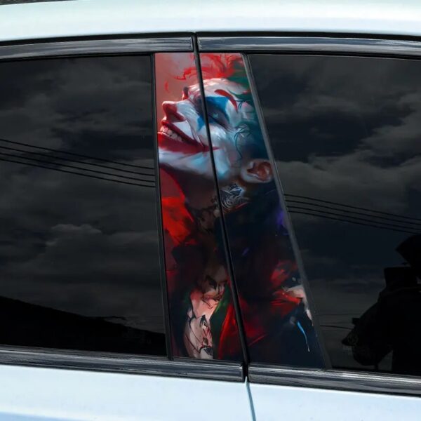 Car Door Joker Graffiti