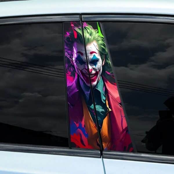 Car Door Joker Graffiti