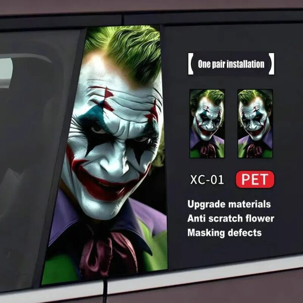 Car Door Joker Graffiti