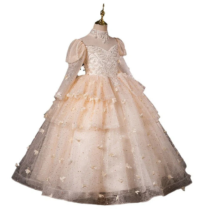 GIRLS BEAUTY PAGEANT DRESS GIRL BIRTHDAY DRESSES GIRL PARTY DRESSES