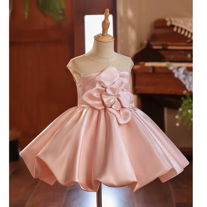 CUTE BABY GIRL FIRST COMMUNION DRESSES TODDLER BIRTHDAY PRINCESS DRESS