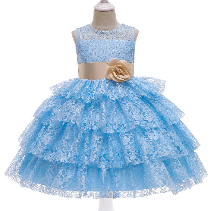 GIRL FORMAL DRESSES BABY GIRL ELEGANT BALL GOWNS FLOWER GIRL DRESS