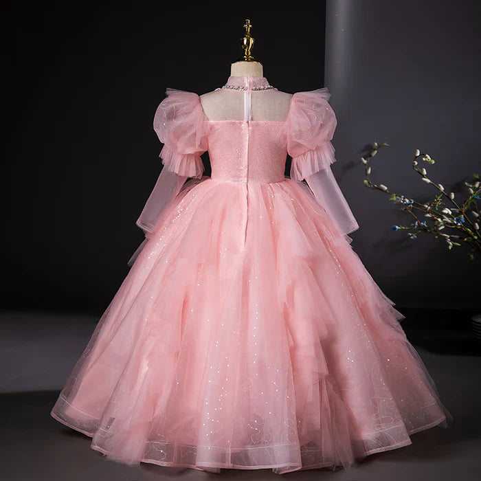 NEW YEAR DRESS CHRISTMAS DRESS GIRLS PAGEANT DRESSES GIRLS PRINCESS DRESSES