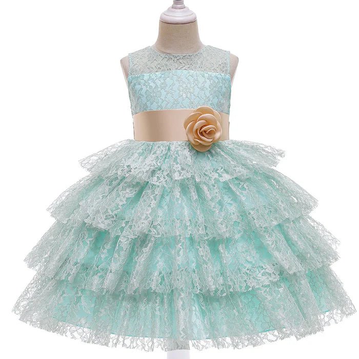 GIRL FORMAL DRESSES BABY GIRL ELEGANT BALL GOWNS FLOWER GIRL DRESS