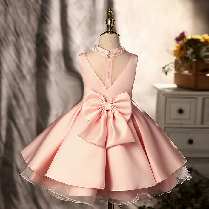 GIRL FORMAL PRINCESS DRESSES BABY BABY GIRL DRESS SUMMER ELEGANT BEADED BALL GOWNS PROM DRESS