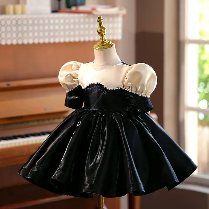 LUXURY BABY GIRL BEAUTY PAGEANT DRESS TODDLER BIRTHDAY PARTY PRINCESS DRESS