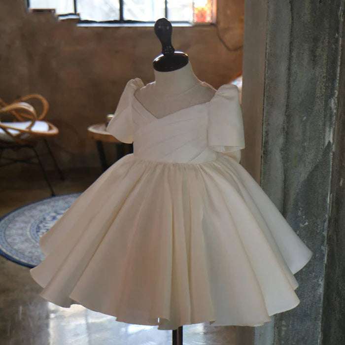 FIRST COMMUNION DRESS BABY GIRL BIRTHDAY PARTY FORMAL DRESSES FLOWER GIRL DRESSES