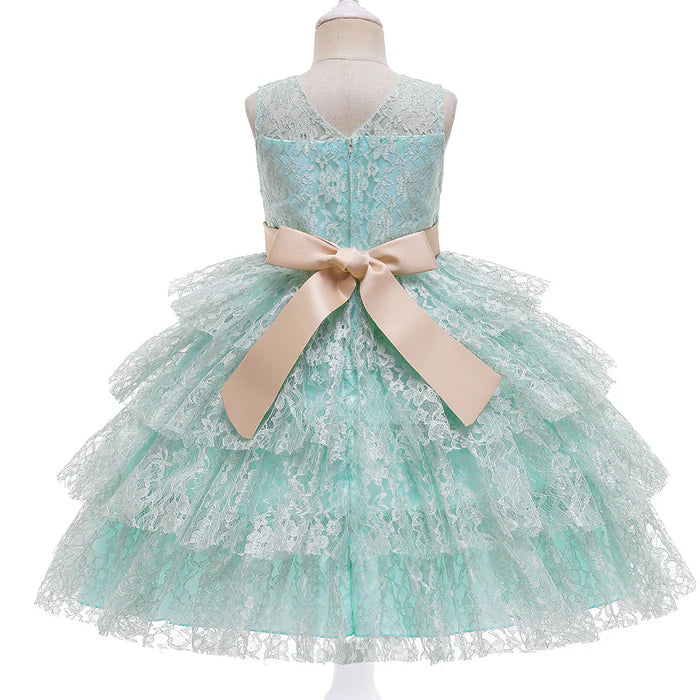 GIRL FORMAL DRESSES BABY GIRL ELEGANT BALL GOWNS FLOWER GIRL DRESS