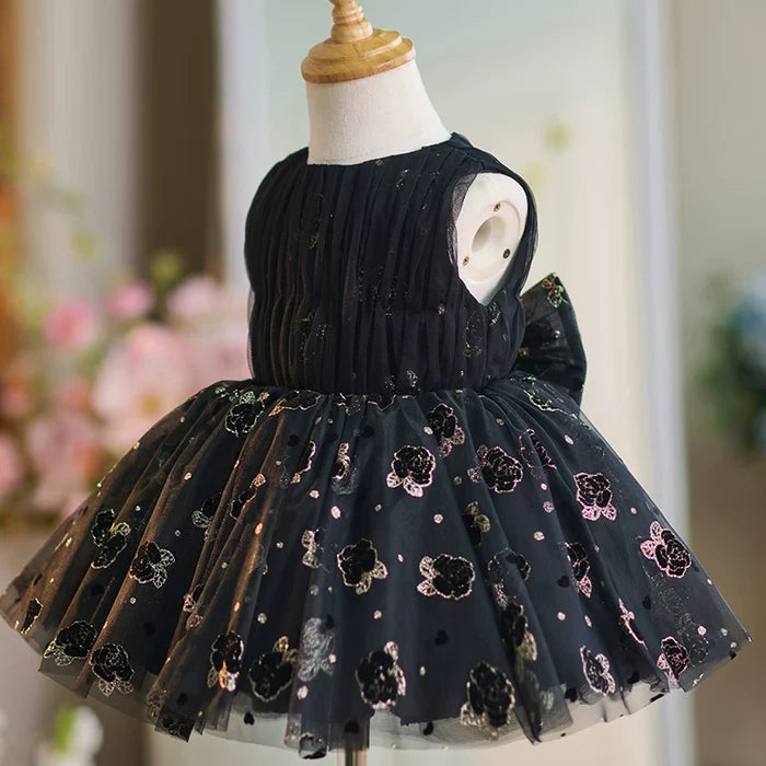 BLACK GIRLS DRESS CHRISTMAS CHILDREN PRINCESS DRESS