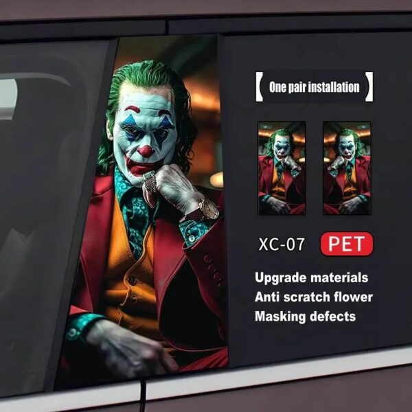 Car Door Joker Graffiti