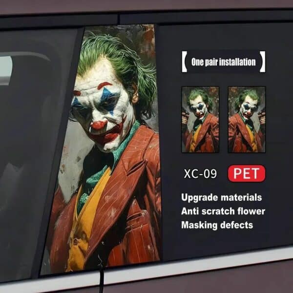 Car Door Joker Graffiti