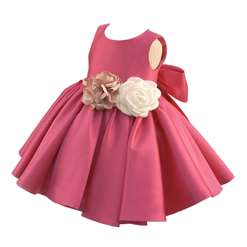 GIRL CHRISTMAS DRESS FIRST COMMUNION DRESS BABY GIRL BIRTHDAY PARTY DRESS TODDLER SLEEVELESS BALL GOWNS PRINCESS DRESS