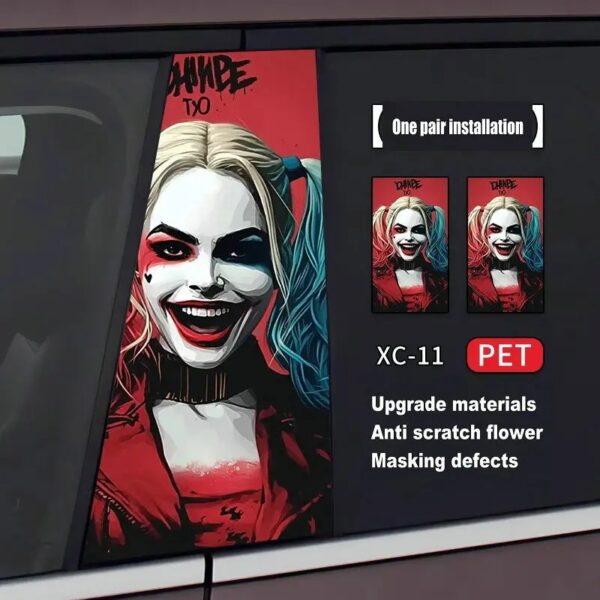 Car Door Joker Graffiti