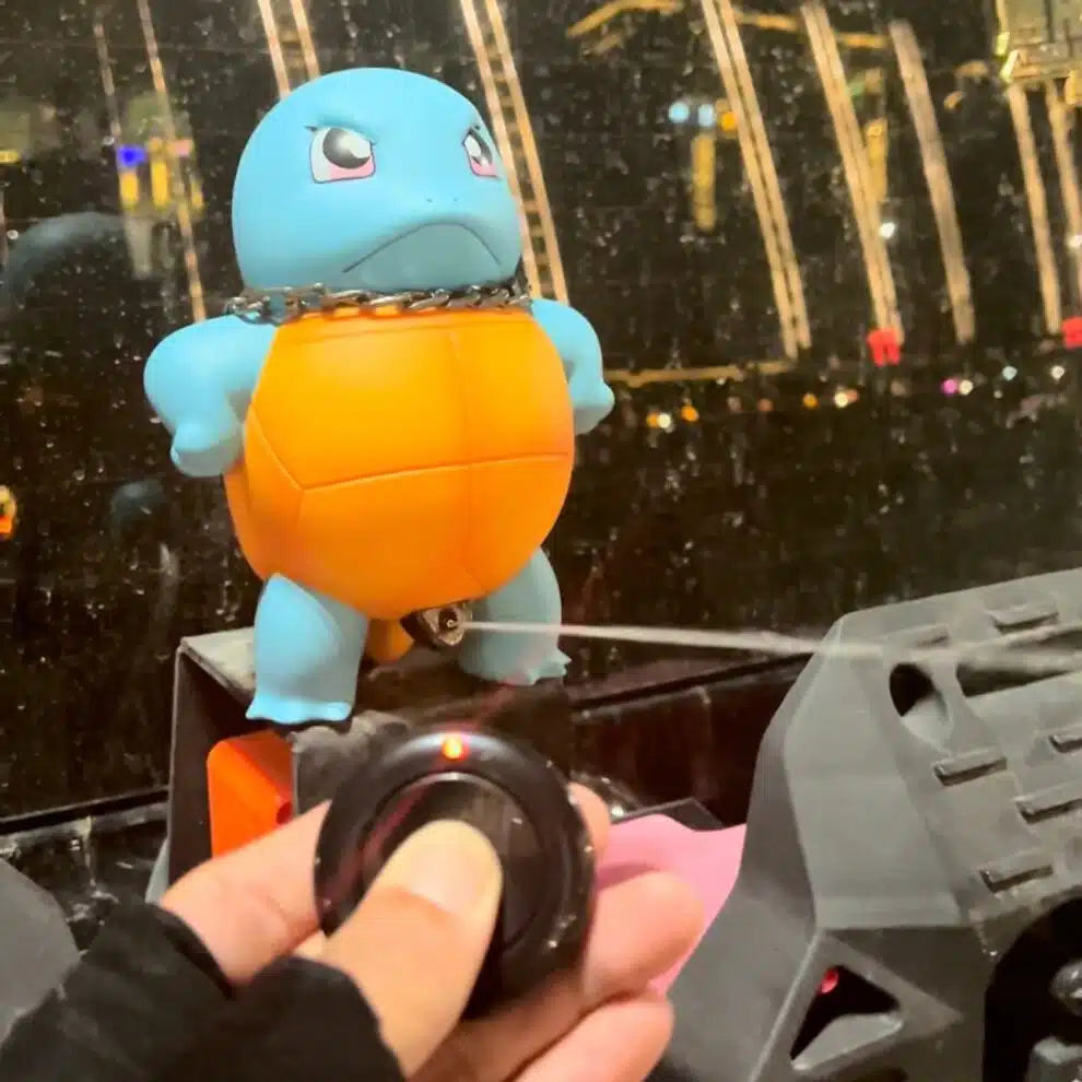 Pokemon water spray car Water Squirtle