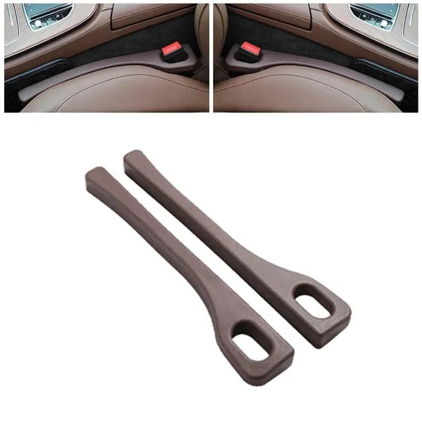 Car Seat Gap Filler Side Seam Plug Strip Leak-proof Filling Strip Car Seat Gap Interior Universal Decoration Supplies 2PCS